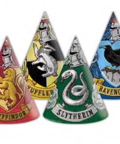 Καπελάκια Πάρτυ Οίκοι Hogwarts (6 τεμ)