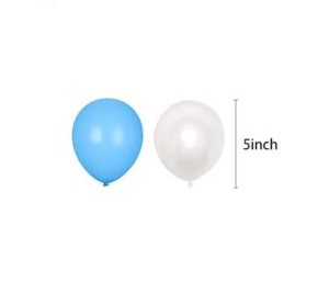 Μπαλόνια – Γαλάζια – Λευκά | 30 τεμ.