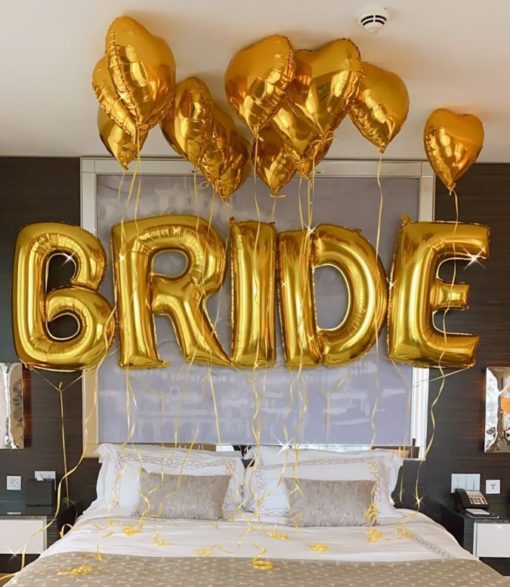 Mπαλόνια Bride – Gold