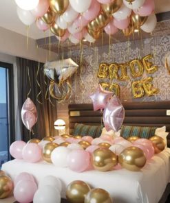 Pink & Gold Bridal Shower Deco