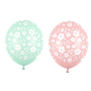 Σετ 2 μπαλονιών – Λουλούδια