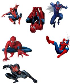 Photobooth Props Spiderman (6 τεμ)