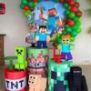 Σετ 6 Μπαλονιών Λάτεξ Minecraft