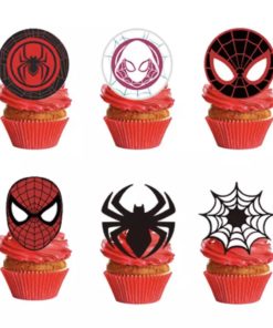 Διακοσμητικά για Cupcakes – Spiderman