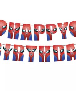 Happy Birthday Banner – Spiderman