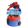 Διακοσμητικό Τούρτας Spiderman – Happy Birthday