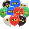 Σετ 5 Μπαλονιών λάτεξ Lego Ninjago