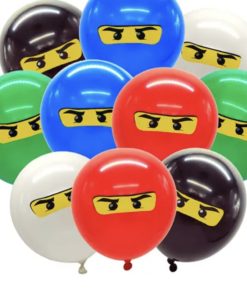 Σετ 5 Μπαλονιών λάτεξ Lego Ninjago