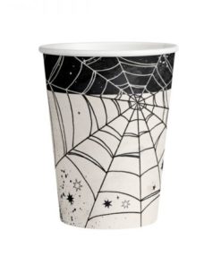 Ποτήρια Χάρτινα Spider Web /8 τεμ