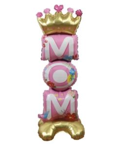 Μπαλόνι ροζ MOM Queen AirLoonz