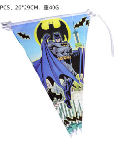Σημαιάκια – Banner Batman (10τμχ)