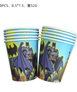 Χάρτινα Ποτήρια Batman (10τμχ)