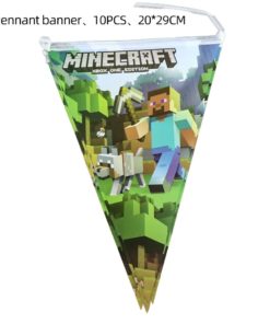 Σημαιάκια – Banner Minecraft (10τμχ)