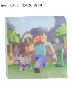 Χαρτοπετσέτες Minecraft (20τμχ)