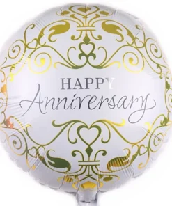 18” Μπαλόνι Επετείου Happy Anniversary