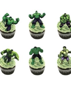 Διακοσμητικά για Cupcakes – Hulk