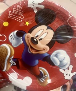 Πιάτα Χάρτινα Γλυκού Mickey Mouse (20 τμχ)