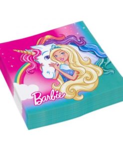 Χαρτοπετσέτες φαγητού Barbie Dreamtopia /20 τεμ