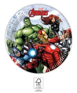 Πιάτα Γλυκού Marvel Avengers (8 τεμ)