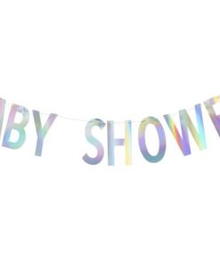 Γιρλάντα Γράμματα Baby Shower Iridescent / 200 εκ