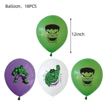 Μπαλόνια Hulk (3τεμ)