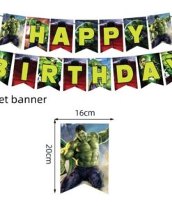 Σημαιάκια – Happy Birthday Hulk