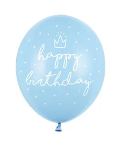 Μπαλόνι γαλάζιο – Happy Birthday