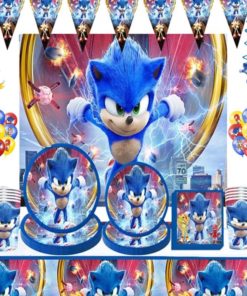 Ολοκληρωμένο Πάρτι – Sonic Σετ 72τμχ