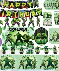 Σημαιάκια – Happy Birthday Hulk