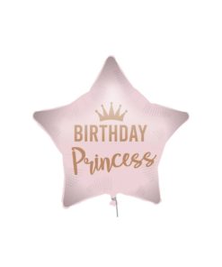 Mπαλόνι Pοζ Birthday Princess