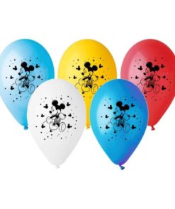 Σετ 5 Μπαλόνια Λάτεξ – Mickey Mouse