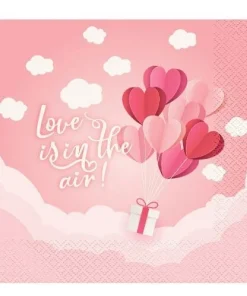 Χαρτοπετσέτες Love is in the air (20 τεμ)