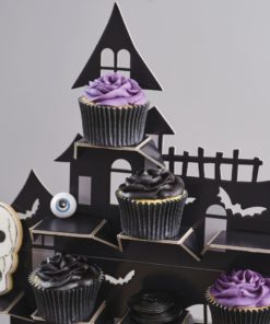 Βάση για Cupcakes Στοιχειωμένο Σπίτι