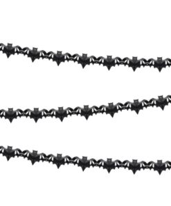 Διακοσμητική γιρλάντα μαύρες Νυχτερίδες 4m