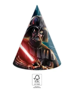 Χάρτινα Καπελάκια Star Wars – 6 Τεμάχια