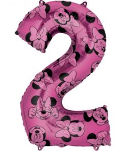 Μπαλόνι Φοιλ 26″ Νούμερο “2” Minnie Mouse Forever / 66 εκ