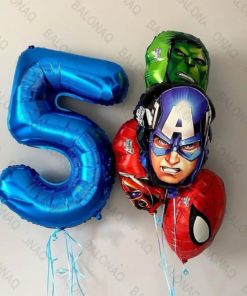 Μπαλόνι Foil – Captain America πρόσωπο