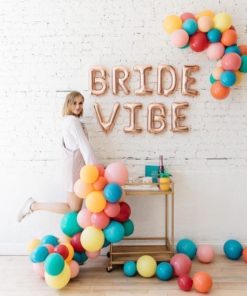 Μπαλόνια φράση Bride Vibe