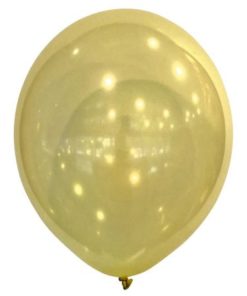 Μπαλόνι Λάτεξ 11″ Crystal Droplets Κίτρινο