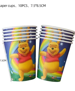 Χάρτινα Ποτήρια Winnie The Pooh (10τμχ)