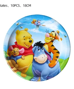 Πιάτα Χάρτινα Winnie The Pooh (10 τμχ)
