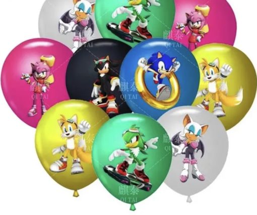Σετ 6 Μπαλονιών Latex Sonic