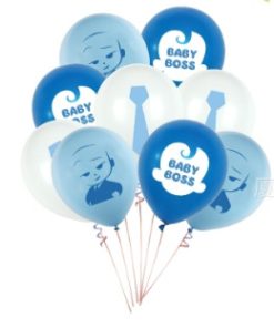 Μπαλόνι Τυπωμένο Baby Boss – Σετ 6 Τεμαχίων