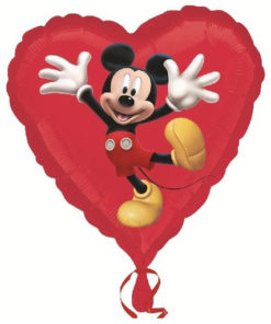 18” Μπαλόνι Mickey Mouse κόκκινη καρδιά