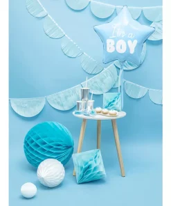 Μπαλόνι αστεράκι σιέλ “It’s a boy”
