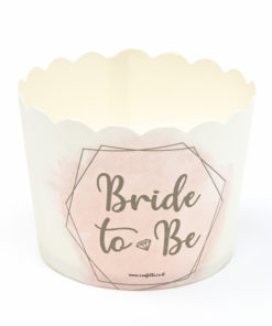 Θήκη για Cupcake Bride To Be – Σετ 10 τμχ