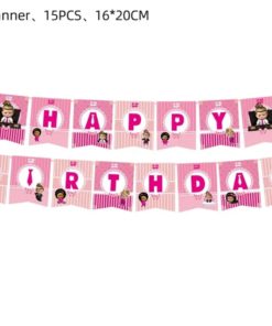 Banner – Happy Birthday Baby Boss Ροζ