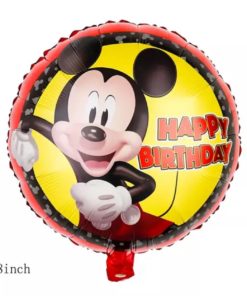 Μπαλόνι Foil Στρογγυλό Mickey Mouse – Happy Birthday