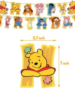 Happy Birthday Banner – Winnie The Pooh