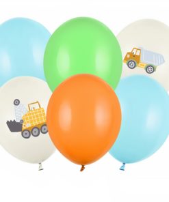 Λάτεξ μπαλόνια Εργοτάξιο (6 τεμ)